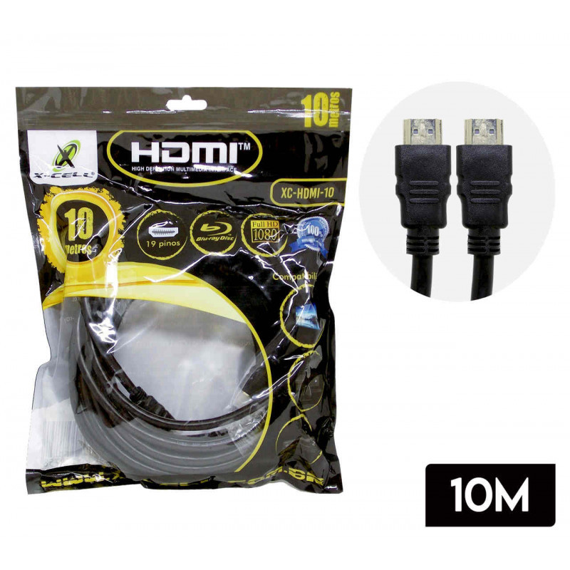 CABLE HDMI 10M XC FH10M GARANTIA PRUEBA